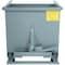 Global Industrial 2 Cu Yd Gray Medium Duty Self Dumping Forklift Hopper 238418GY - alternate 4